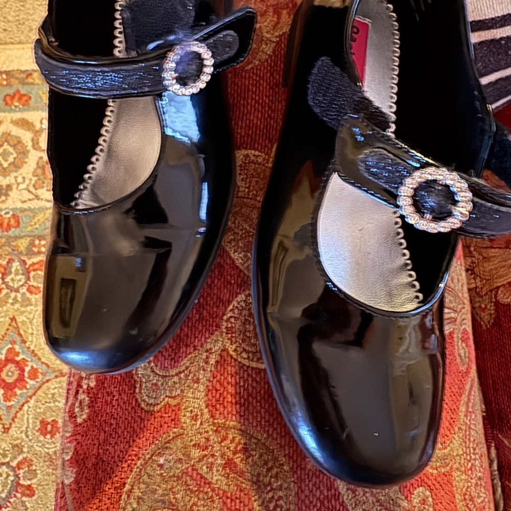 Rachel Shoes Pink and Black Dress Shoes
